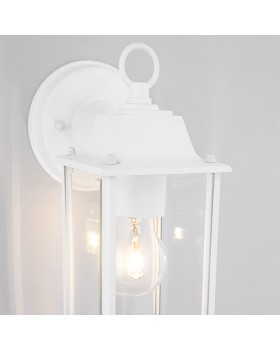 Brick белый уличный настенный светильник GL 1008D-foto3