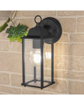 Brick черный уличный настенный светильник GL 1008D