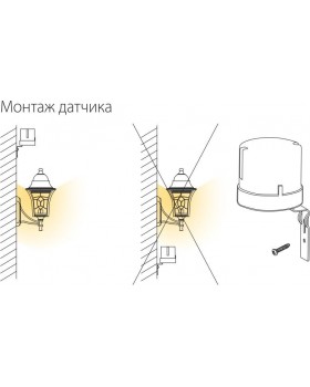 Датчик освещенности 5500W IP44 SNS-L-07 белый-foto6