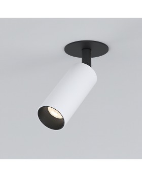 Diffe светильник встраиваемый белый/черный 8W 4200K (25039/LED) 25039/LED