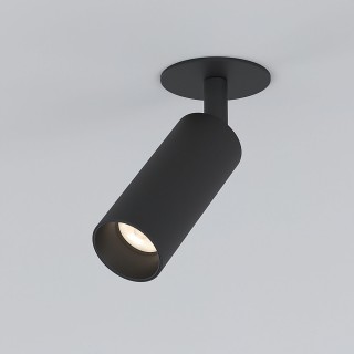 Diffe светильник встраиваемый черный 8W 4200K (25039/LED 25039/LED