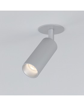 Diffe светильник встраиваемый серебряный 8W 4200K (25039/LED) 25039/LED