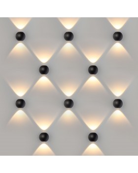 Diver черный уличный настенный светодиодный светильник 1566 TECHNO LED-foto4