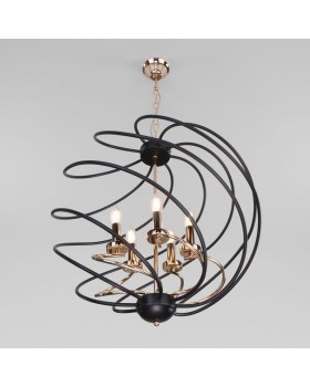 Филаментная светодиодная лампа Свеча витая F 7W 3300K E14 прозрачный BLE1413-foto3