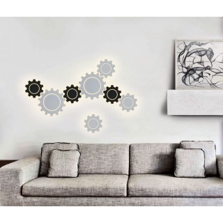 Настенный светодиодный светильник Gear L LED MRL LED 1100 черный-foto4