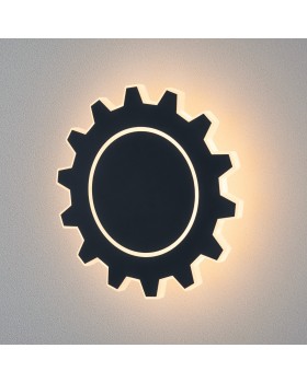 Настенный светодиодный светильник Gear L LED MRL LED 1100 черный