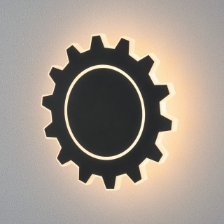 Настенный светодиодный светильник Gear L LED MRL LED 1100 черный-foto5