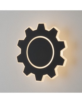 Настенный светодиодный светильник Gear M LED MRL LED 1095 черный