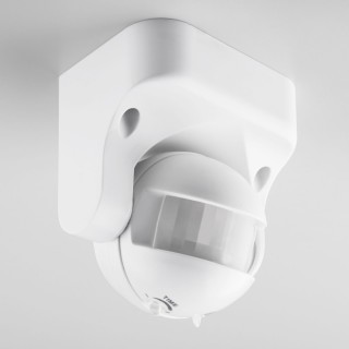 Инфракрасный датчик движения 12m 1,8-2,5m 1200W IP44 180° SNS-M-08 белый-foto2