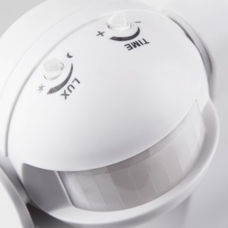 Инфракрасный датчик движения 12m 1,8-2,5m 1200W IP44 180° SNS-M-08 белый-foto3