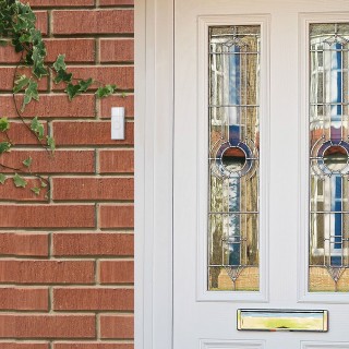 Кнопка для беспроводного звонка DBB01WL белый-foto3