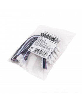 Коннектор для лент 5050+5050 24V 60Led 14,4W IP20 RGBW, 5050 24V 60Led 14,4W IP20 RGBW гибкий односторонний (10шт) a053705-foto3