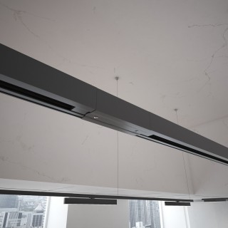 Коннектор прямой для трехфазного шинопровода черный TRC-1-3-I-BK-foto2