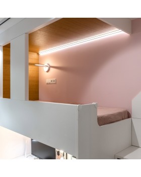 Квадратный угловой алюминиевый профиль для светодиодной ленты LL-2-ALP009-foto4