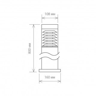 Ландшафтный светильник IP54 1507 TECHNO серый-foto5