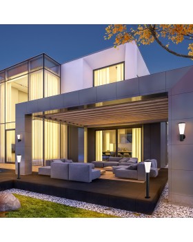 Ландшафтный светильник IP54 серый 1417 TECHNO-foto2