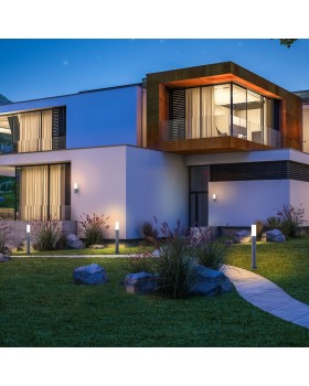 Ландшафтный светильник IP54 серый 1419 TECHNO-foto2