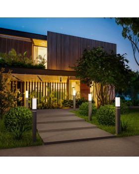 Ландшафтный светодиодный светильник Серый IP54 1537 TECHNO LED-foto4