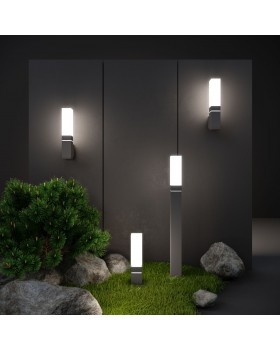 Ландшафтный светодиодный светильник Серый IP54 1537 TECHNO LED-foto2