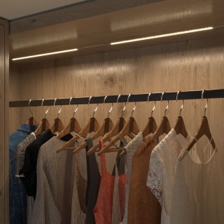 Светодиодный светильник с выключателем 2*40см LTB74 белый-foto3