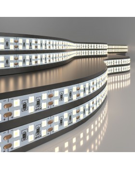 Лента светодиодная 240LED 18W IP20 двухрядная 4200К дневной белый 2835 24V 240Led 18W IP20