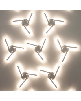 Lever белый уличный светодиодный светильник с поворотным механизмом 1665 TECHNO LED-foto5