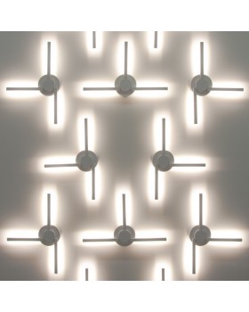 Lever белый уличный светодиодный светильник с поворотным механизмом 1665 TECHNO LED-foto6