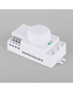 Микроволновый датчик движения 10м 1200W 360° IP20 SNS-M-13 белый