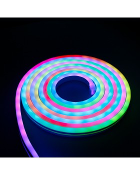 Набор гибкого неона Набор гибкого одностороннего неона 12V 7W 48Led 5050 IP65 RGB, 5м