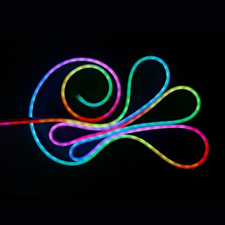 Набор гибкого неона Набор гибкого одностороннего неона 12V 7W 48Led 5050 IP65 RGB, 5м-foto6