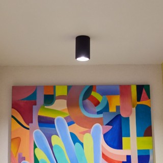 Накладной акцентный светильник черный DLN112 GU10-foto5