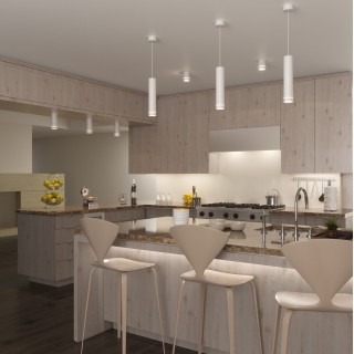 Накладной акцентный светодиодный светильник DLR021 9W 4200K белый матовый-foto4