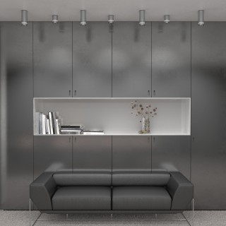 Накладной акцентный светодиодный светильник DLR022 12W 4200K хром-foto3