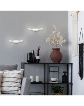 Настенный светодиодный светильник Хром 40152/1 LED хром-foto6