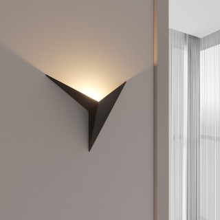 Настенный светодиодный светильник Parete LED MRL LED 3W 1008 IP20 черный-foto3