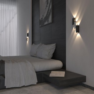 Настенный светодиодный светильник Petite LED 40110/LED сталь-foto6