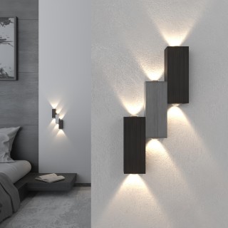 Настенный светодиодный светильник Petite LED 40110/LED сталь-foto7