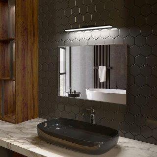 Настенный светодиодный светильник Protect LED MRL LED 1111 чёрный-foto3