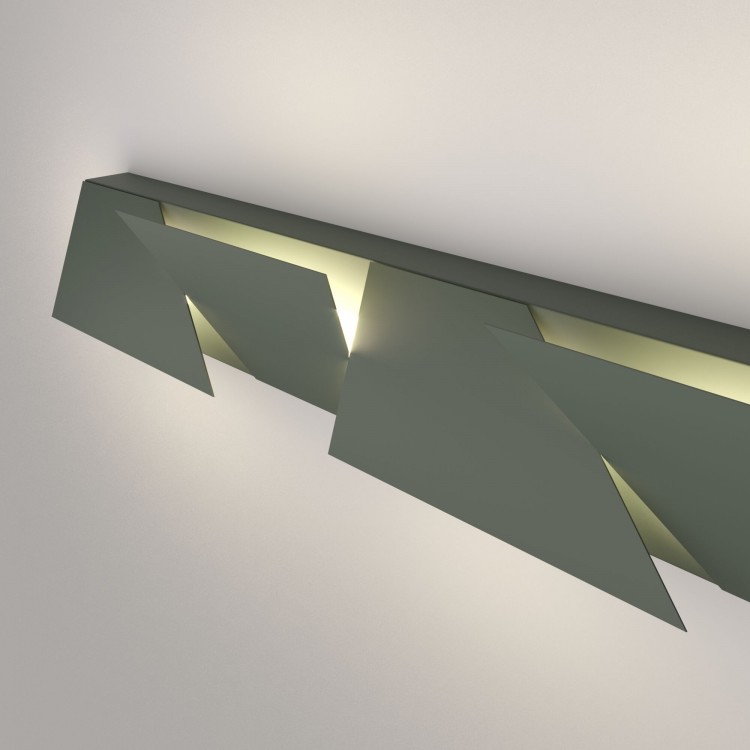 Настенный светодиодный светильник Snip LED 40116/LED темно-серый