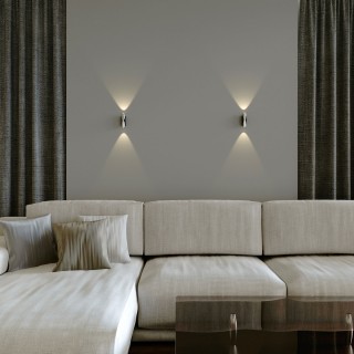 Настенный светодиодный светильник Steel LED 40109/LED чёрный/сталь-foto3