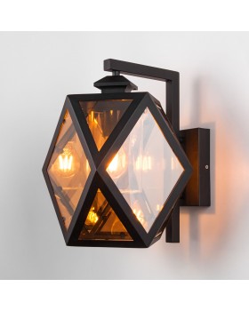 Настенный уличный светильник Ambra D IP33 35133/D черный