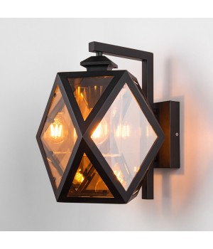 Настенный уличный светильник Ambra D IP33 35133/D черный