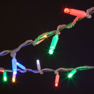 Новогодняя гирлянда нить мульти с эффектом мерцания 10м IP65 400-101-foto13