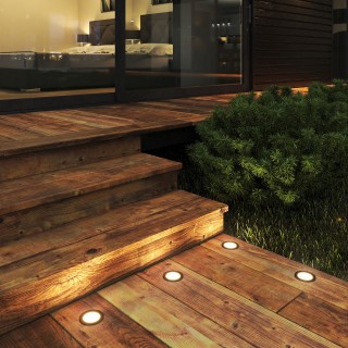 Подсветка для лестниц и дорожек MRL LED 1108 чёрный-foto2