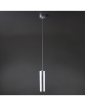 Подвесной светодиодный светильник DLR023 12W 4200K хром матовый-foto8