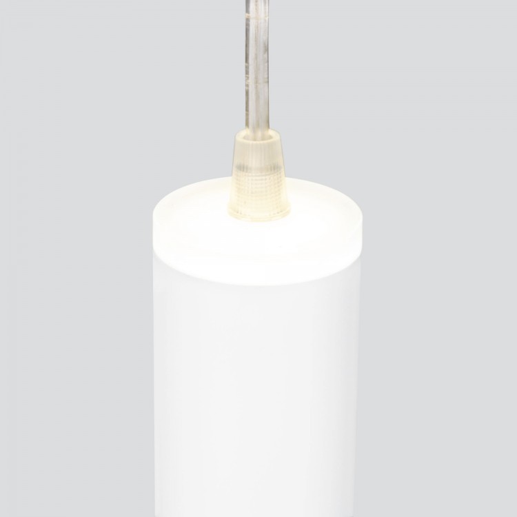 Подвесной светодиодный светильник DLR035 12W 4200K белый матовый