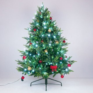 Праздничная гирлянда нить белый 5м IP20 400-001-foto6