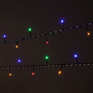 Праздничная гирлянда нить мульти 10м IP20 400-002-foto5