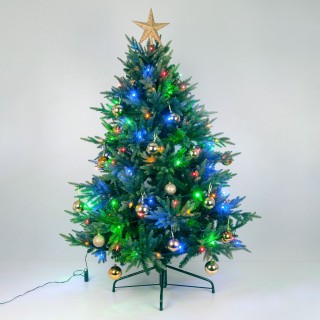 Праздничная гирлянда нить мульти 10м IP20 400-002-foto3