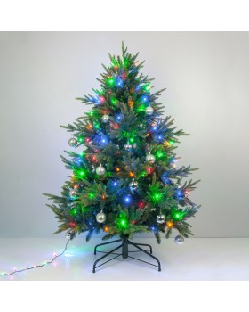 Праздничная гирлянда нить мульти 5м IP20 400-001-foto7